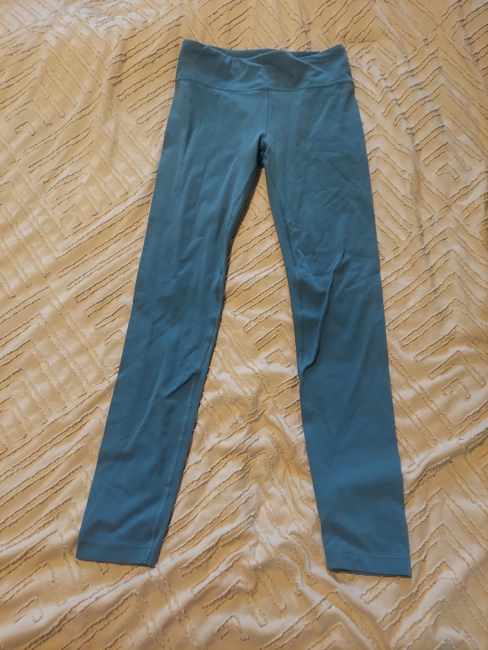 Athleta Girl Chit Chat Tight High Rise Leggings Powder Blue Size L 12